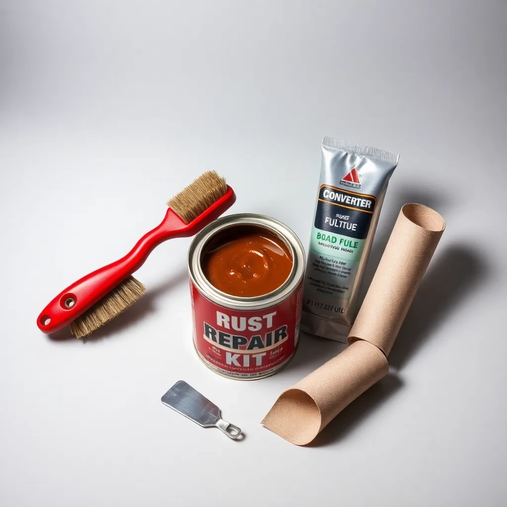 Zestaw do zaprawek na rdzę