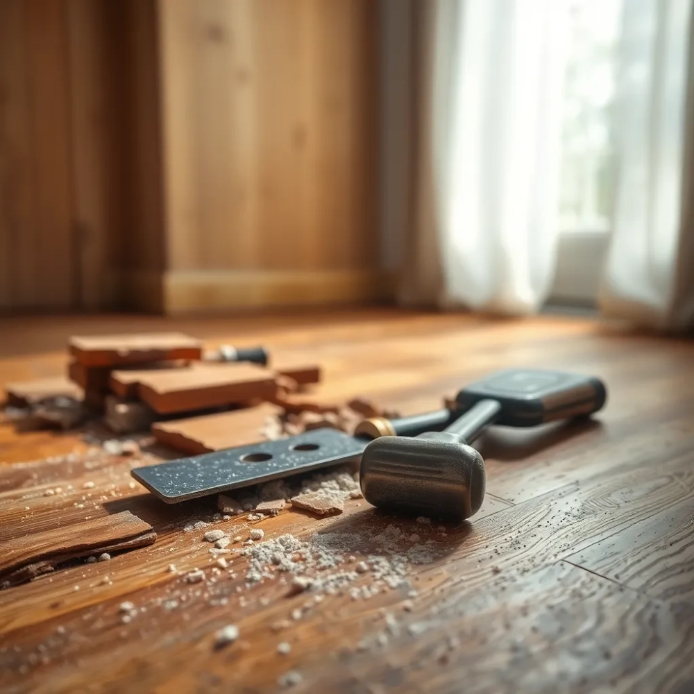 Zrywanie starej podłogi cena